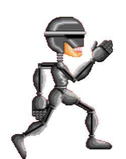 Robot Away Animation